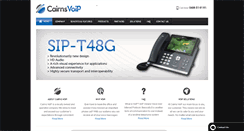 Desktop Screenshot of cairnsvoip.com.au